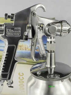 77上下壶高雾化气动喷壶汽车家具乳胶漆涂料喷枪喷漆枪油柒喷抢