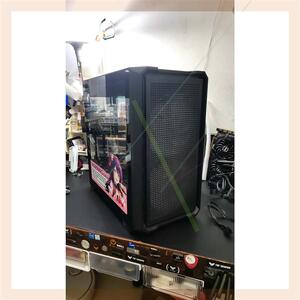 议价[可快递]骨伽 小乘风MX600 mini 台式玻璃侧透机箱