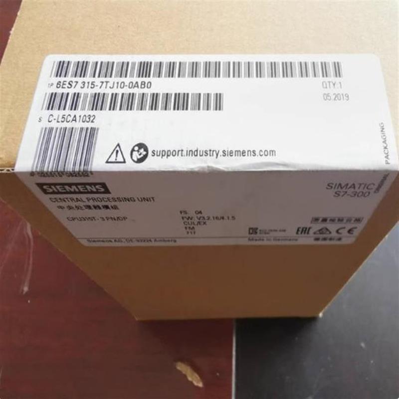 议价6ES7315-7TJ10-0AB0西门子S7-300CPU315T-3PN/DP6ES73157TJ10