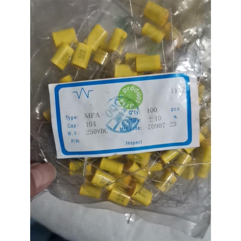 议价议价议价议价-700个铜脚 MPA聚丙烯薄膜电容 250v 0.1uf