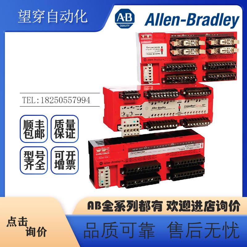 议价AB罗克韦尔PLC 1791DS-IB8XOBV4 Guard 16点数字梳模块 全新