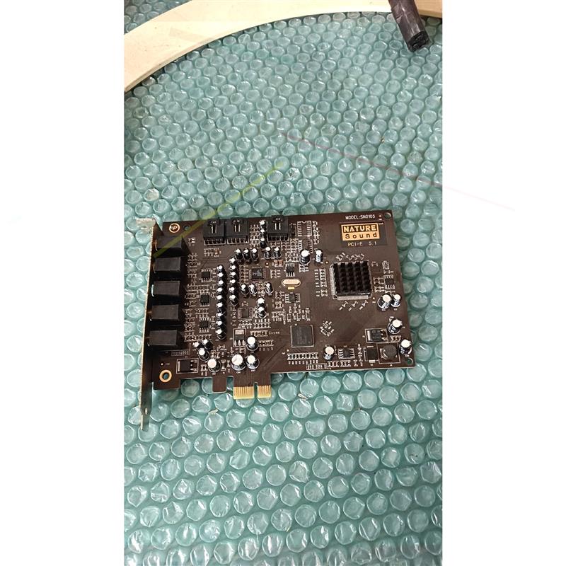 议价创新SB0105声卡 PCI-E 5.1小卡槽 ,