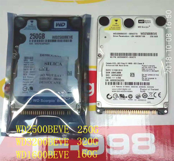 WD/ Western Digital WD2500BEVE 250G Notebook hard drive IDE Other 320 And 160 Capacity G selectionin the Computer Hardware/Monitor/Computer Peripherals , Mechanical hard disk  category - from Buy2taobao.com to provide professional Taobao agent buy service