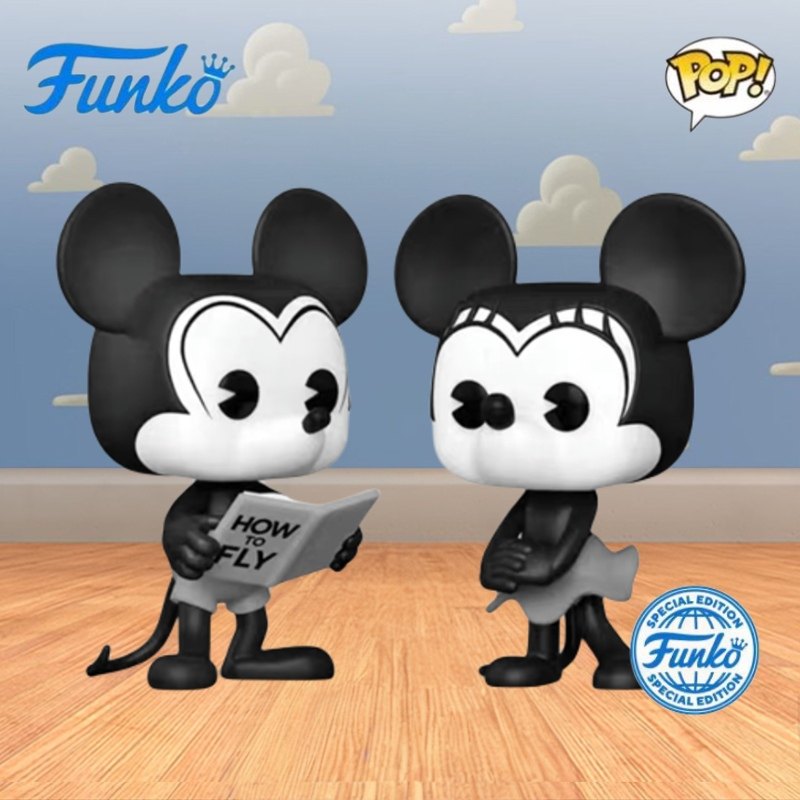 Funko Pop 玩偶米奇米妮公仔90周年唐纳德迪士尼收藏限定PVC手办