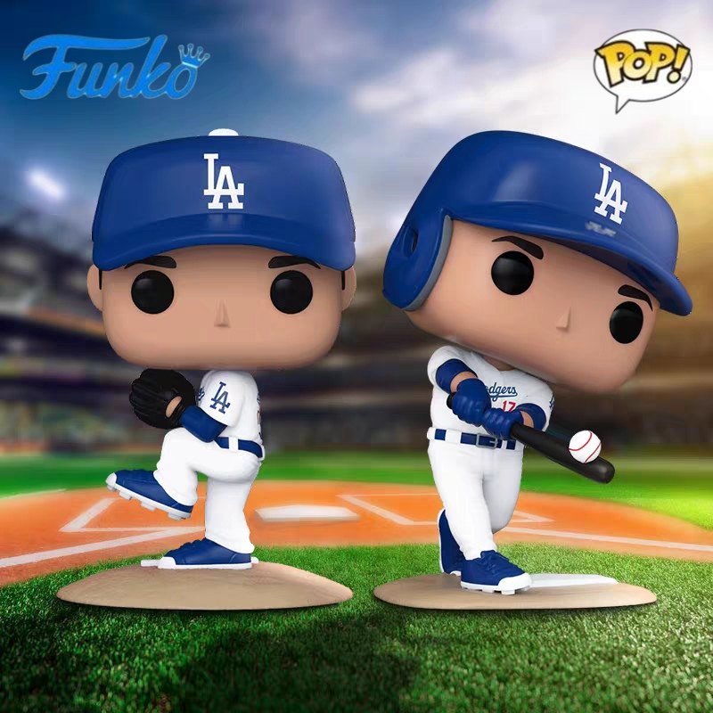 Funko Pop棒球大联盟MLB道奇队大谷翔平周边手办摆件公仔礼物收藏