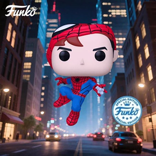 Funko Pop 漫威蜘蛛侠手办纵横宇宙迈尔斯格温公仔模型动画周边