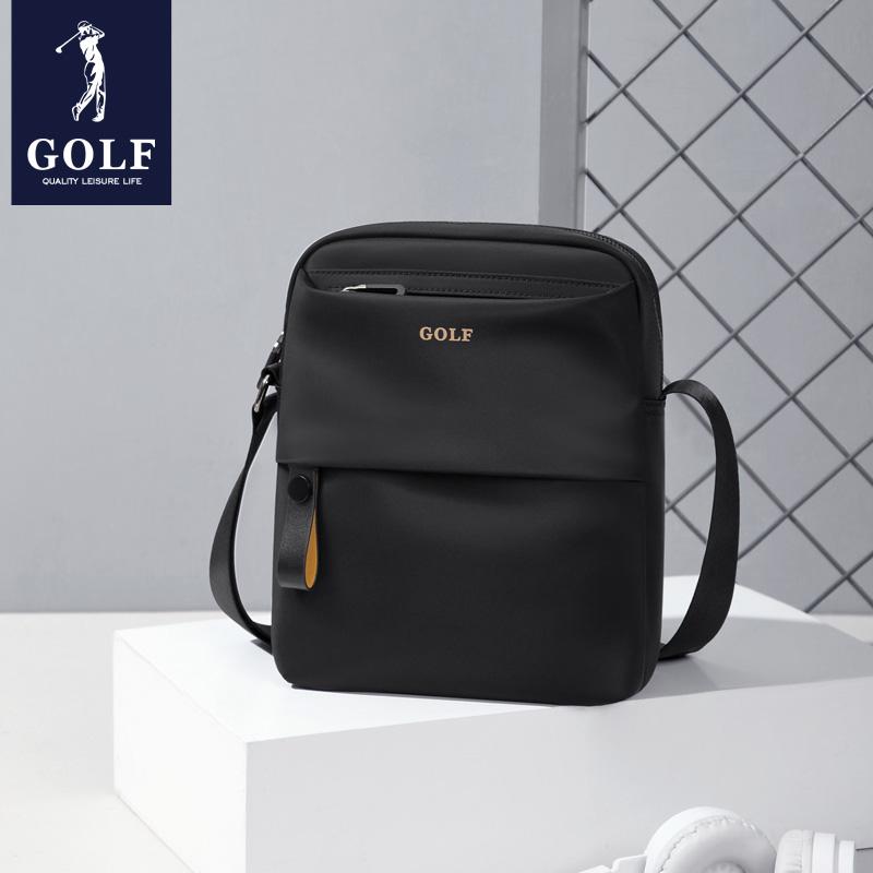 GOLF单肩包男士包包休闲斜挎包牛津布男包2025新款潮流帆布小背包