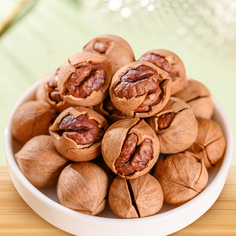 山核桃2025年新货临安山核桃核桃手剥500g散装野山小胡桃罐装好好