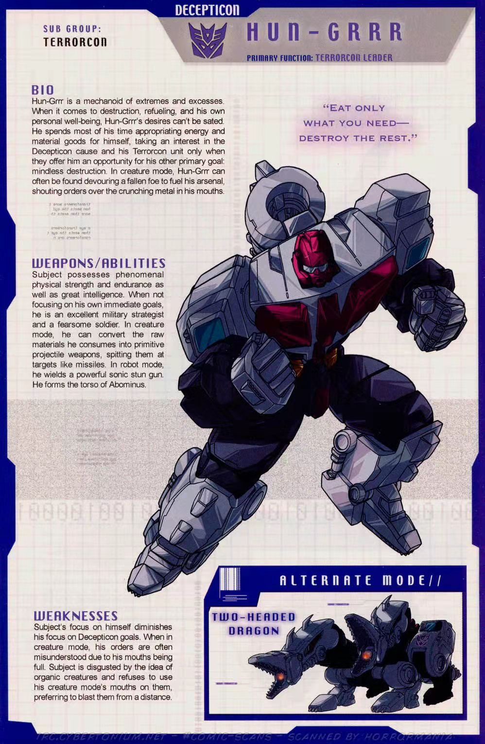 tfc求雨鬼 暴力龙 恶魔五合体组合 s-05 g1犰狳鬼 变形玩具双头龙