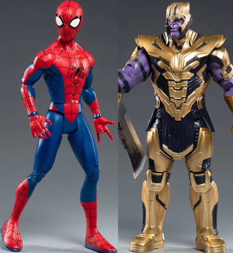 正版中动玩具漫威14寸灭霸手办复仇者联盟模型可动儿童圣诞节礼物