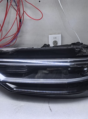 奥迪A8原厂拆车左前大灯总成 LED光源，适配18-21年A8/A8L车型