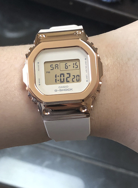 卡西欧G-SHOCK GM-S5600UPG-4/7/5600-1/S5600PG电子运动女腕手表