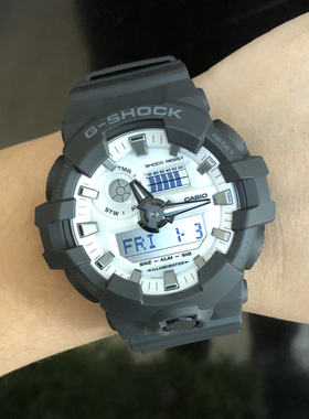 卡西欧手表G-SHOCK GA-700WD-1A/HD-8A/710GB多功能防水电子男表