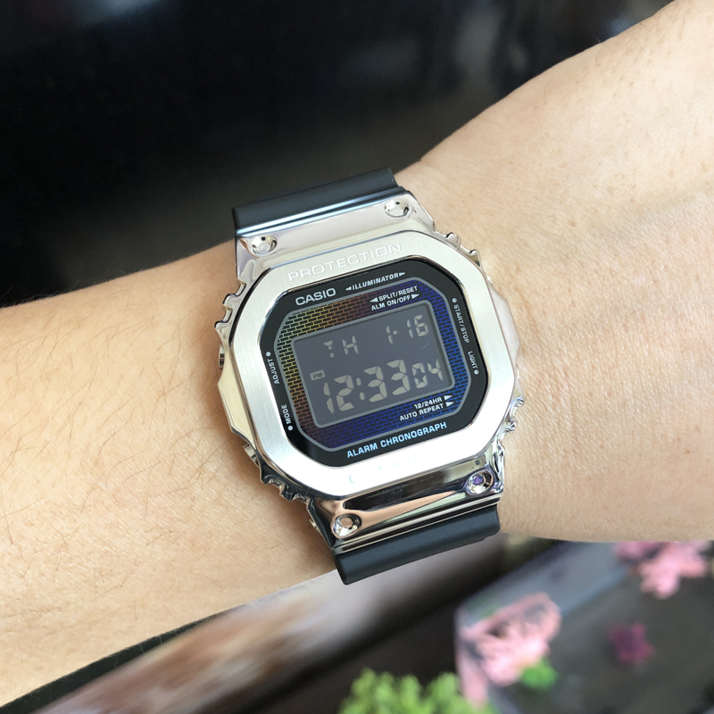 卡西欧G-SHOCK电子防水男手表 GM-5600RW-1/B-1/GX-56SS-1/CL-3