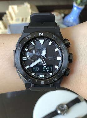 卡西欧手表 PROTREK PRW-6800Y-1/3/6600YB-3 光能电波登山男腕表