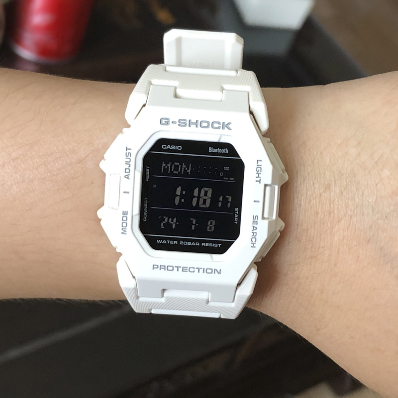 卡西欧G-SHOCK GD-B500-7/1/GBD-H1000-4/7A9心率蓝牙男手表防水