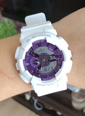 卡西欧手表 GA-110WS/110TU/110TL/MF/CD/110TLS电子防水男士腕表