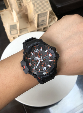 卡西欧手表太阳能航空防水蓝牙石英男腕表 GR-B300-1A4/EC-1A/8A2