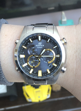 卡西欧手表EQW-T640YD-1A9/T630/A2000/A2100太阳能电波男士腕表