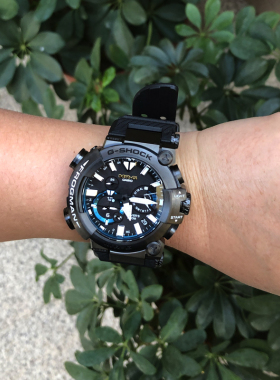 卡西欧光能电波蓝牙男手表 MRG-BF1000R-1A/GWF-A1000XC运动表