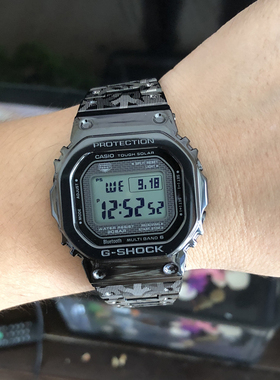 卡西欧40周年限量电波防水男表 GMW-B5000EH-1/PG-9/PS/GM-B2100