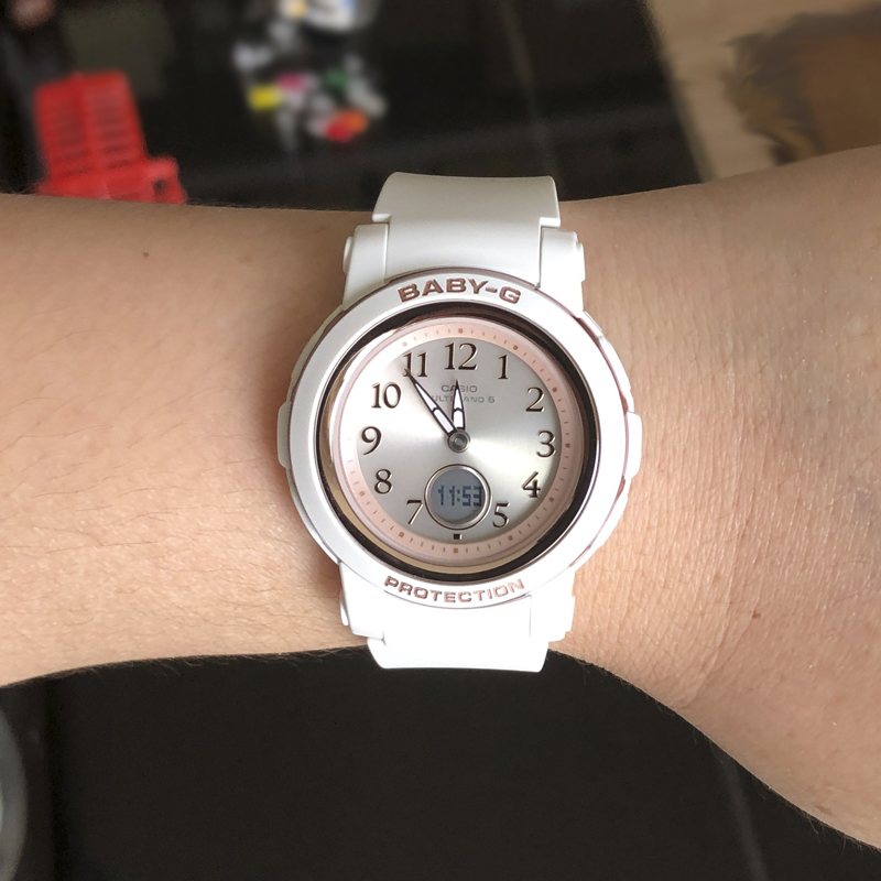 卡西欧BGA-2900AF/290RA/BGA-2800太阳能电波防水女手表