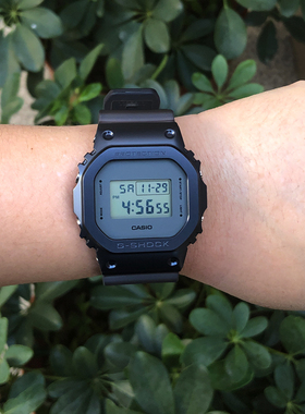 卡西欧G-SHOCK GM-S5600MF-2/PG-4/G-7/5600-1 电子运动男腕手表