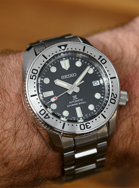 精工手表小mm6R自动机械潜水男士腕表SPB185J1/367/187/325/103J1