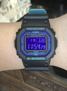 卡西欧G-SHOCK电波蓝牙防水男手表 GW-B5600BL-1/BC-1B/HR/SL-4/5