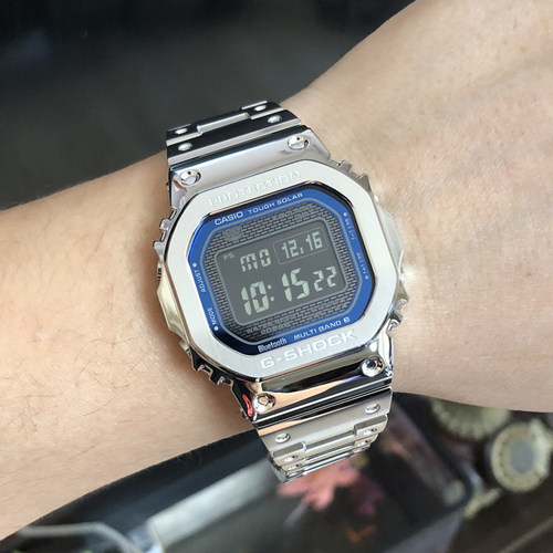 卡西欧40周年限量电波防水男表 GMW-B5000D-2/PG/PS/SS/GM-B2100