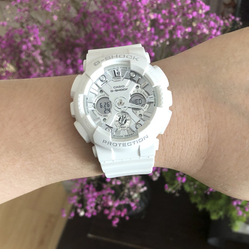 卡西欧GMA-S120VA-7A/S110VW-6A/SG/MF-4A/2A 防水运动电子男手表