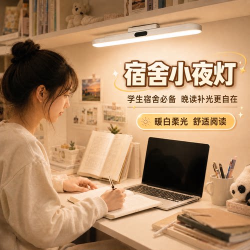 宿舍上下铺床桌两用学习照明灯