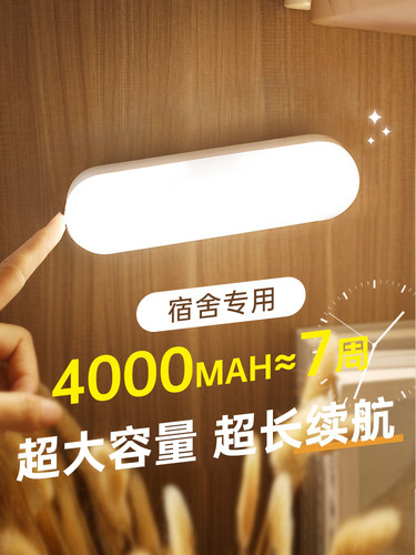 小夜灯台灯充电照明灯宿舍床上用小灯寝室卧室床头磁吸吸附阅读灯