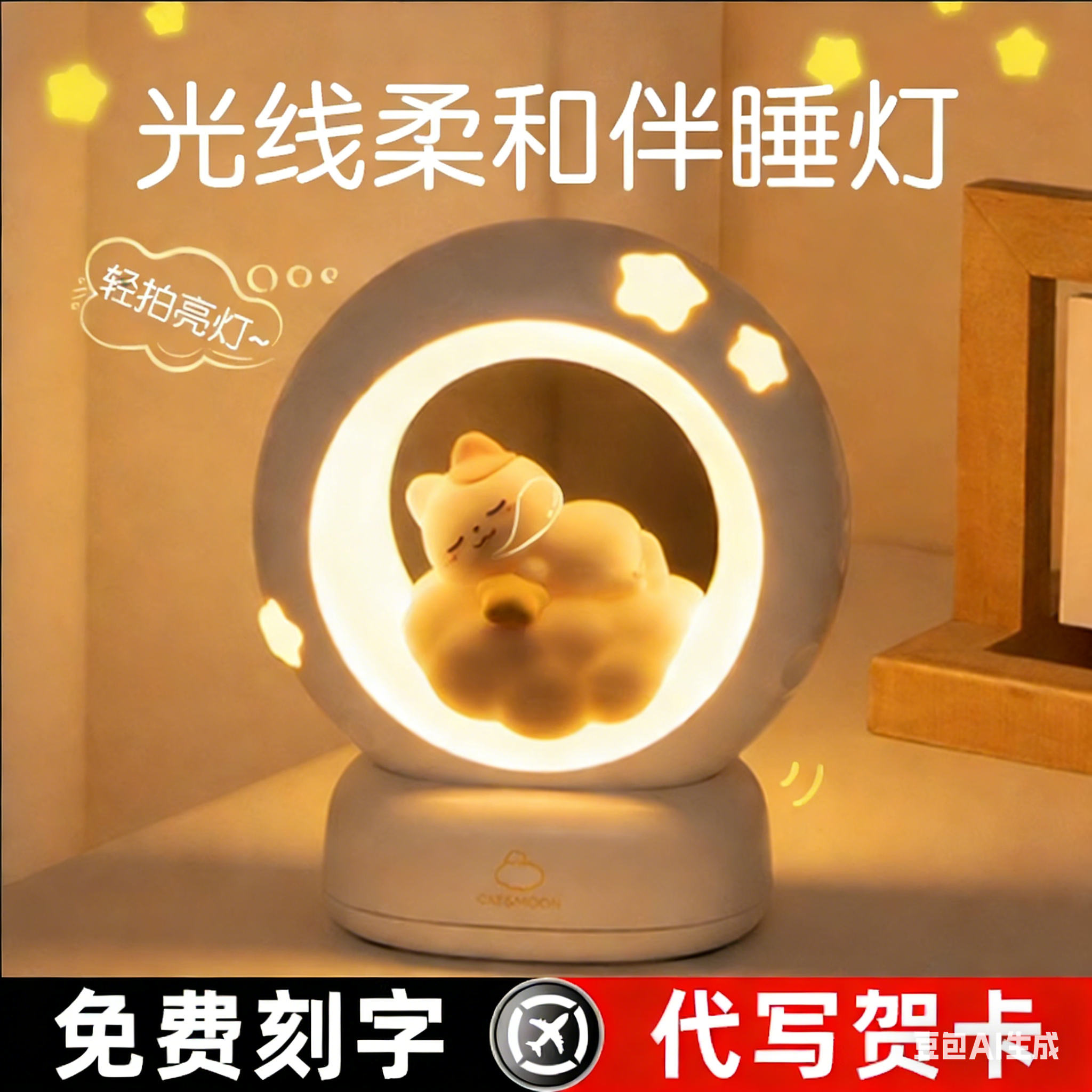 小夜灯卧室睡眠灯婴儿喂奶护眼床头灯床上用儿童充电女生礼品台灯,家装灯饰光源,小夜灯,淘宝优惠券,粉丝福利购,淘宝优惠卷