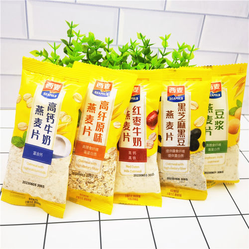 西麦燕麦片10袋6种口味