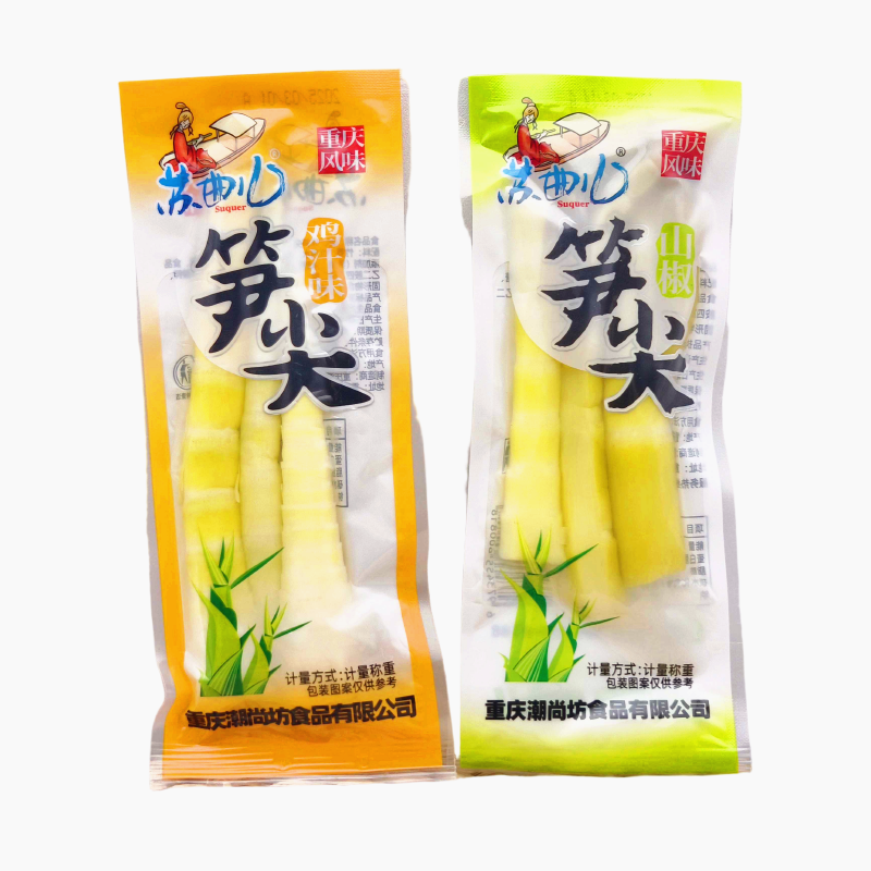 苏曲儿笋尖500g鸡汁味山椒味小包装称重竹笋即食休闲食品搭粥包邮