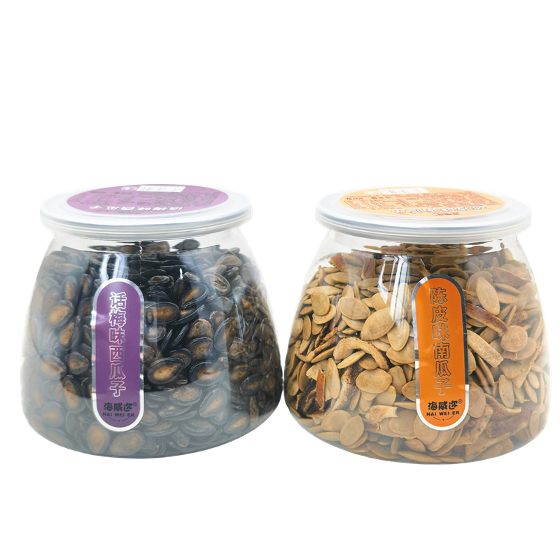 海威迩陈皮味南瓜子话梅味西瓜子图片