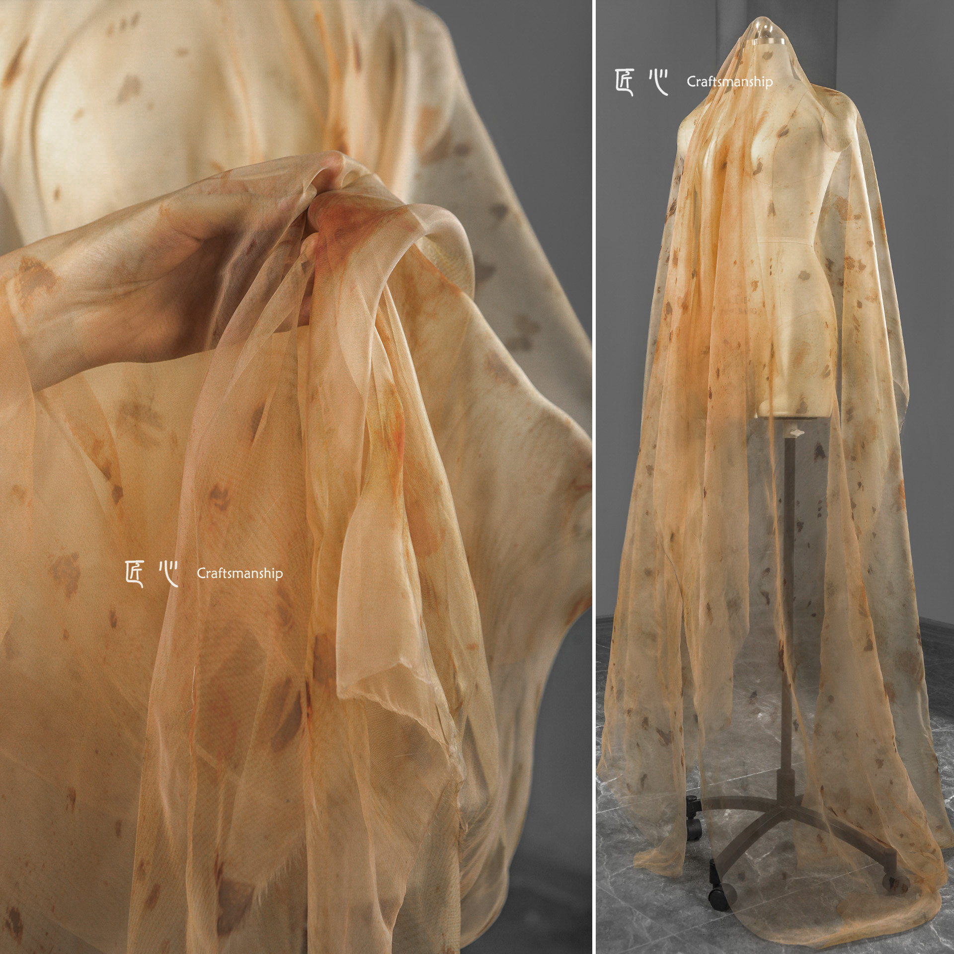 匠心纱布设计师复古草木染汉服