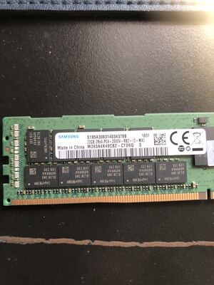 32GB PC4-2666V 32G REG服务器内存条M393A4K40BB2-CTD6Q