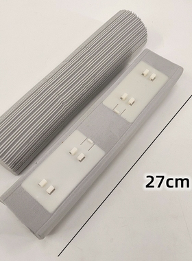 对折式胶棉拖把头替换装27cm挤吸水一级海绵胶拖头配件家用包邮