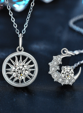 ECETOWIH新款原创莫桑石纯银饰品