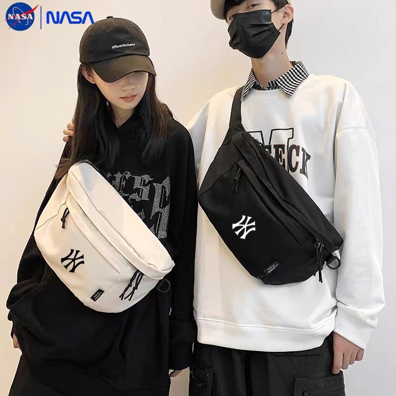 NASA美国联名潮牌胸包休闲运动女包潮流单肩斜挎包男士新款腰包,箱包皮具/热销女包/男包,胸包,淘宝优惠券,粉丝福利购,淘宝优惠卷