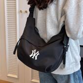 NY&NB时尚 通勤大容量单肩包包女休闲百搭托特包韩版 腋下包斜跨包