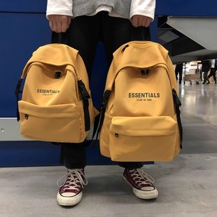 美国潮牌联名ESSENTIALS背包男双肩包女经典 大容量书包欧美风FOG