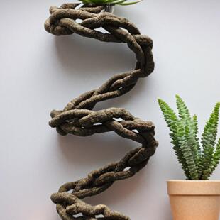 PVC仿真树藤 假藤蔓植物吊顶装饰枯藤条造景爬宠箱寄居蟹攀爬藤条
