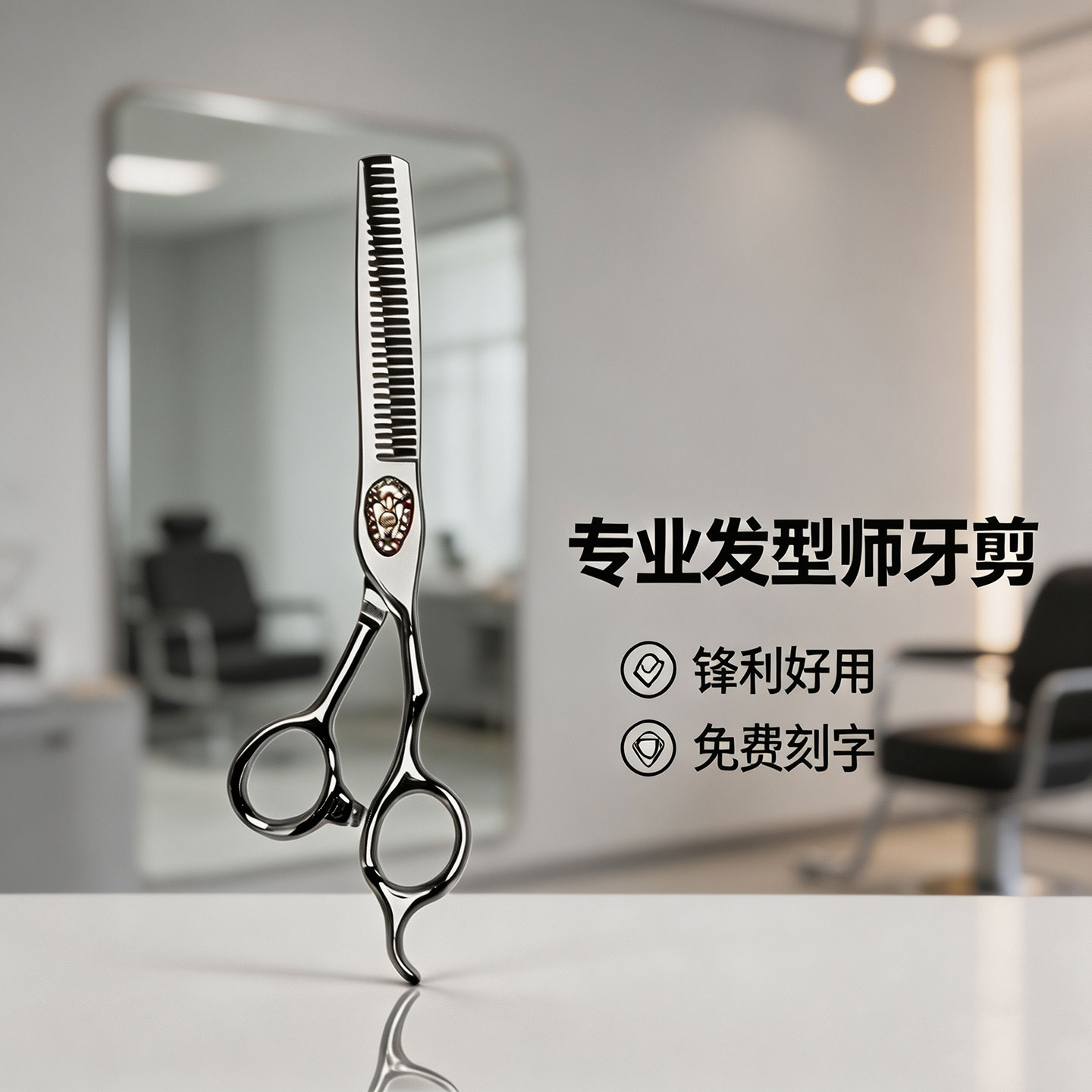 牙剪碎发打薄专业理发剪刀理发店专用美发剪工具全套美发剪发平剪