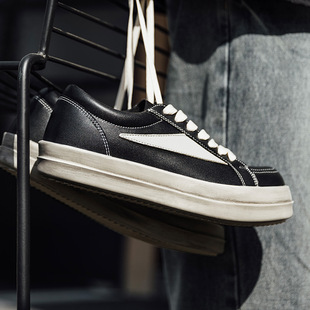 MRA厚底板鞋男鞋新款小众RO风运动休闲鞋复古百搭潮鞋子