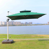 户外罗马伞香蕉伞户外伞庭院伞带灯户外遮阳伞防雨伞沙滩伞花园伞