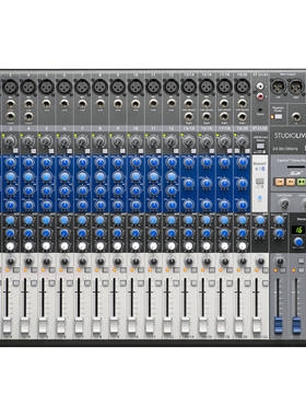 PreSonus StudioLive AR22 22路 USB模拟调音台录音混音器调音台