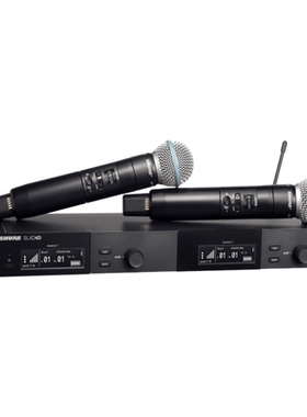 Shure/舒尔 SLXD24/SM58 BETA58A无线麦克风数字演出直播会议话筒